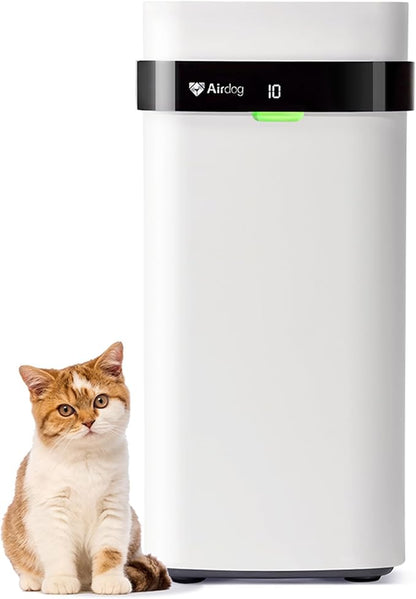Airdog X5 Pet Air Purifier for Homes Covers Up to 1614 Ft², TPA Technology with Washable Filter, Air Quality Display, Quiet Sleep Mode,Air Purifier for Pet Hairs,Dander Odor Allergies