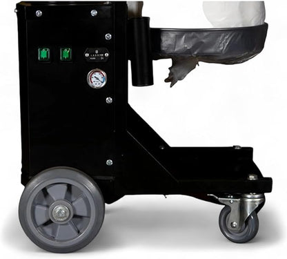 HOC BARTELL HD2 Two-Motor HEPA DUST Collector + Reverse-AIR Jet-Pulse Filter Cleaning System - North American Made!