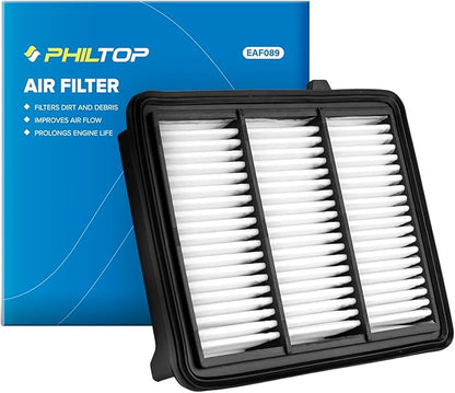 PHILTOP Engine Air Filter CA12290 Replacement for 2018-2022 Honda Accord, Rigid Panel