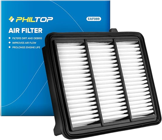 PHILTOP Engine Air Filter CA12290 Replacement for 2018-2022 Honda Accord, Rigid Panel