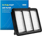 PHILTOP Engine Air Filter CA12290 Replacement for 2018-2022 Honda Accord, Rigid Panel