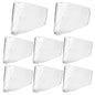 8 Pcs Face Shield Replacement Window Compatible with Jackson Safety Premium Face Shield Mask, Protective Lens for Grinding and Welding, Durable and Scratch-Resistant, Clear Tint, Uncoated