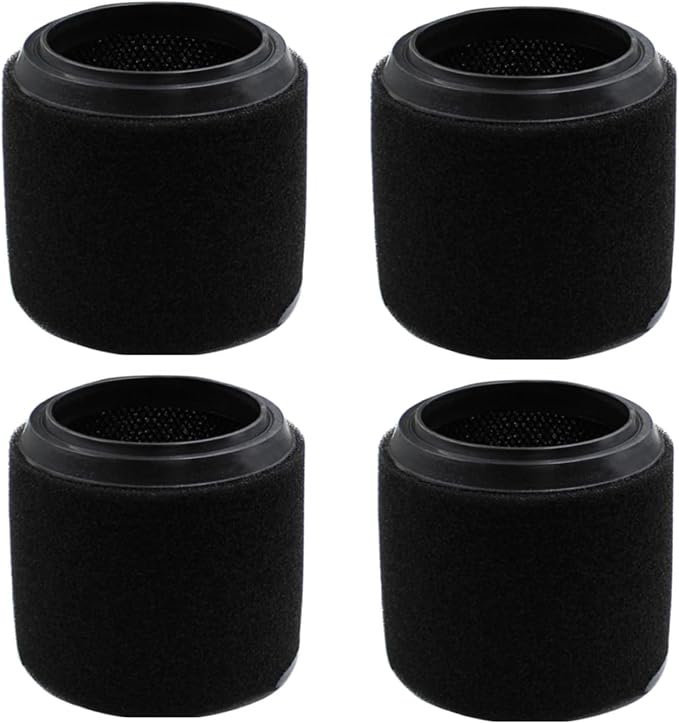 4 Pack VF3700 Filter Compatible with Rigid Vac 3-4.5 Gallon Vacuum Cleaners, Wet Application Foam Filter Fit WS0301VA WS0400DE WS14045