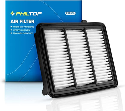 PHILTOP Engine Air Filter CA12290 Replacement for 2018 2019 2020 2021 2022 Honda Accord, Rigid Panel