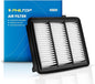PHILTOP Engine Air Filter CA12290 Replacement for 2018 2019 2020 2021 2022 Honda Accord, Rigid Panel