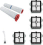 1 Set Main Brush + 4 PCS Filters + Cleaning Brush Replacement Parts Compatible with Roborock A10 PLUS Dyad Pro/Combo Wet Dry Vacuum Cleaner