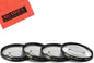 52mm Close-Up Filter Set (+1, +2, +4 and +10 Diopters) for Nikon Z5 24-50mm, NIKKOR 35mm f/1.8G Lens, Z 40mm, D3100, D3200, D3300, D5100, D5200, D5300, D5500 with 18-55mm Lens