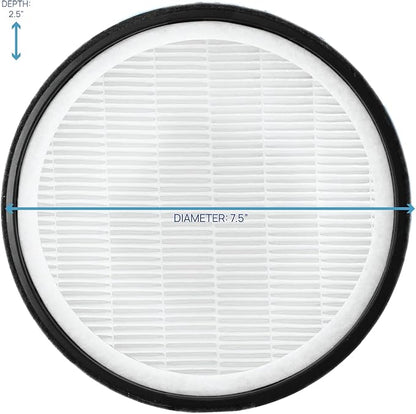 Filter Bros LV-H132-RF High Efficiency Activated Carbon Replacement Filter Fits LEVOIT H132