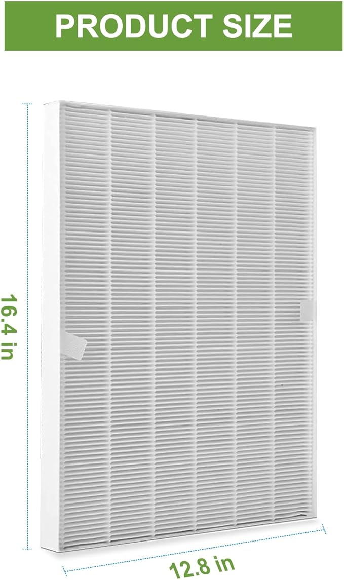 115115 HEPA Replacement Filters A for Winix PlasmaWave Air Puri-fier C535 5300 5300-2 6300 6300-2 P300 AM90 C909 9800, 3 True HEPA Size 21 Filter + 3 Activated Carbon Pre-Filters