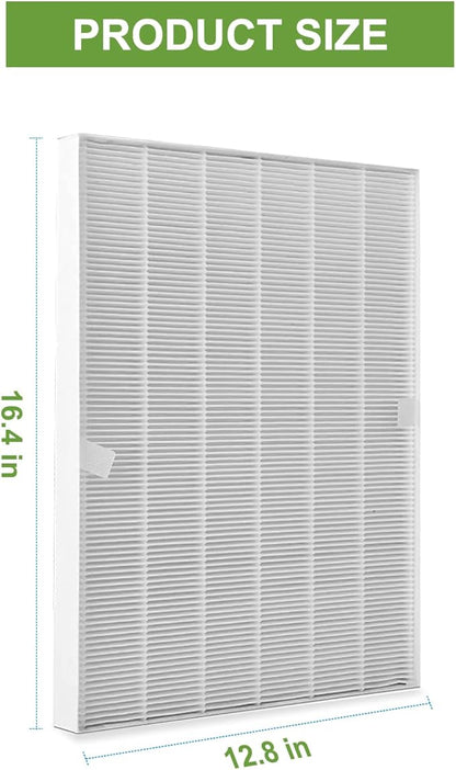 115115 HEPA Replacement Filters A for Winix PlasmaWave Air Puri-fier C535 5300 5300-2 6300 6300-2 P300 AM90 C909 9800, 3 True HEPA Size 21 Filter + 3 Activated Carbon Pre-Filters