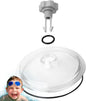 Pool Leaf Trap Cover Lid – Sand Filter Replacement Kit | Leaf Catcher Filtration Cap for Specific Model Pumps Repair Part Not Compatible with 14 or 16 Inch Equipment Pool Cleaning Accessory