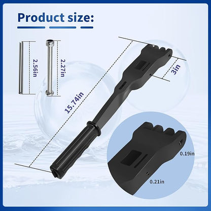ECX1040 DE Pool Filter Bump Handle Assembly Compatible with Hayward EC40 EC40AC EC50A EC50AC EC65 EC65A EC75 DE EC75A Pool Filter Bump Handle.ECX1040 Pool Filter Bump Handle Parts.XJJ Bump Handle