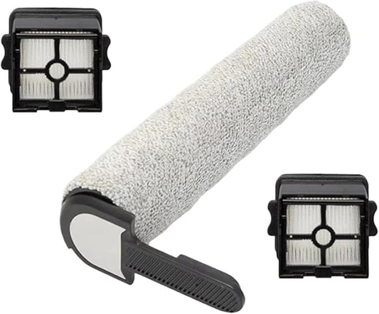 Main Roller Brush with Filters Compatible for Ultenic AC1 Elite Floor Scrubber Wet Dry Vacuum Cleaner Accessories
