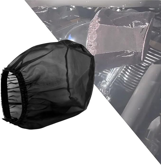 HDBUBALUS Motorcycle Air Filter Rain Sock Dustproof Protective Cover Fit for Harley 117 Dyna Sportster Touring Softail Air Cleaner Kits