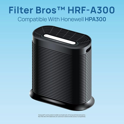 Filter Bros HRF-A300 6 Activated Carbon Replacement Fits Honeywell HPA300 Series