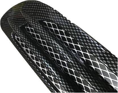 Universal Car Hood Scoop Air Intake Vent Cover Compatible With Golf 4 5 6 7 Compatible For Mazda CX5 Compatible For BMW F10 F30 E90(Carbon look)