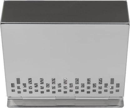 Vent Systems 4" Inch Air Supply Vent Cover with Rubber Gasket - Stainless Steel - Robust Weatherproof Outdoor Air Intake Box - Duct or Surface Mounting - Rain and Snow Protection