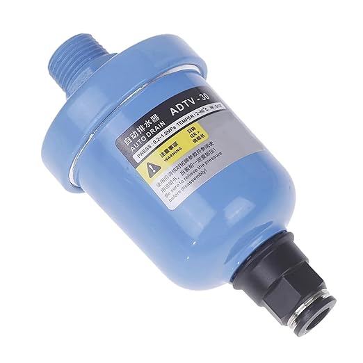 ADTV-30 G1/2 1.5 Mpa Auto Drain Valve Floating Drainer for Air Compressor DN15 Mini Air Filter Simple Automatic Drainer