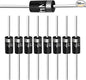 (Pack of 100 Pieces) Chanzon 1N4004 Rectifier Diode 1A 400V DO-41 (DO-204AL) Axial 4004 IN4004 1 Amp 400 Volt Electronic Silicon Diodes