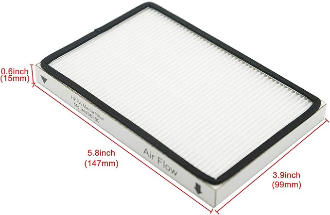 EZ SPARES 3 PCS Compatible with Kenmore EF1 (EF-1) Exhaust Vacuum Filter Compares to 86889 HEPA Filter HEPA Filter Great for Homes …