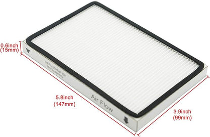 EZ SPARES 3 PCS Compatible with Kenmore EF1 (EF-1) Exhaust Vacuum Filter Compares to 86889 HEPA Filter HEPA Filter Great for Homes …