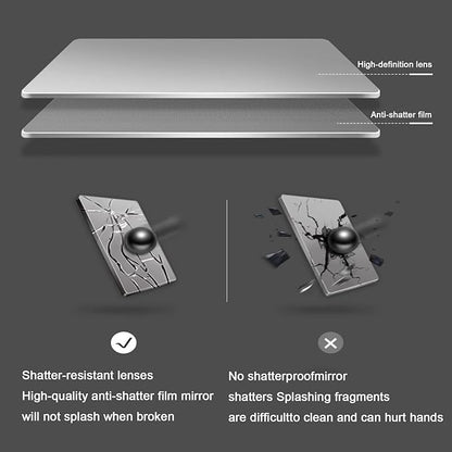 Bathroom Led Mirror ，Bathroom Mirror with LED Lights，Backlit Bathroom Mirror ，LED Mirror for Bathroom，Backlit Lighted Makeup Mirror，with Touch Sensor/Dimming/Demister pad(B,H100*W50cm/H39.4*W19.7IN)