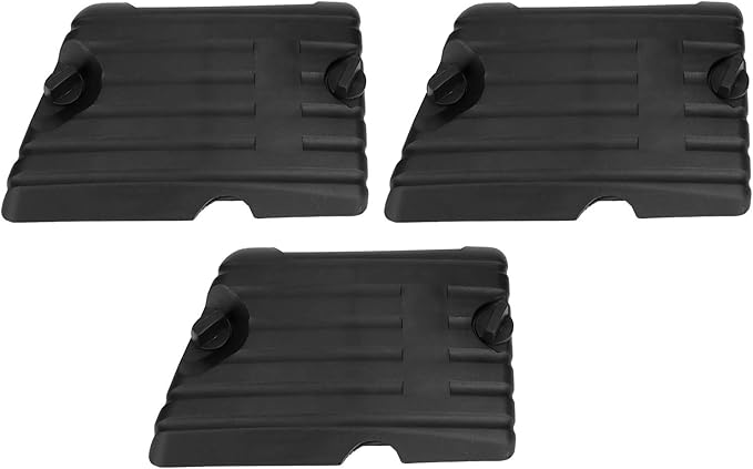 Pilipane 3PCS Engine Range Extender Air Filter Assembly Plastic Durable Easy to Install Replacement Accessory for Gasoline Generator Agricultural Farm Construction Site Garden