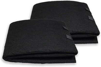 PUREBURG Carbon Filter,Cut-to-Fit Carbon Pad 16 x 48 inches for Charcoal Sheet fits Range Hoods Furnace Filters, Air Purifier,Food cycler filter. Kitchen Compost Bins,Removes Odor VOC, 2-Pack