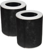 PUREBURG Replacement Filter Compatible with Dhyala KJ02 Air Purifier,2-Pack HEPA Activated Carbon 2-in-1 & 4 Pre-Filters For Air Clean Dust VOCs Odor 3-Stage Filtration