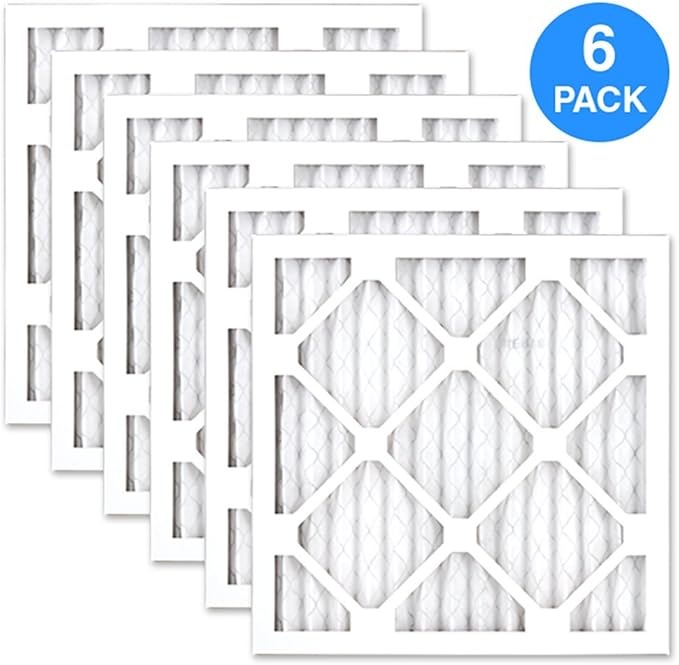 AIRX FILTERS WICKED CLEAN AIR. DUST 14x14x1 Air Filter MERV 8 Pleated Air Filter - Made in the USA - Box of 6