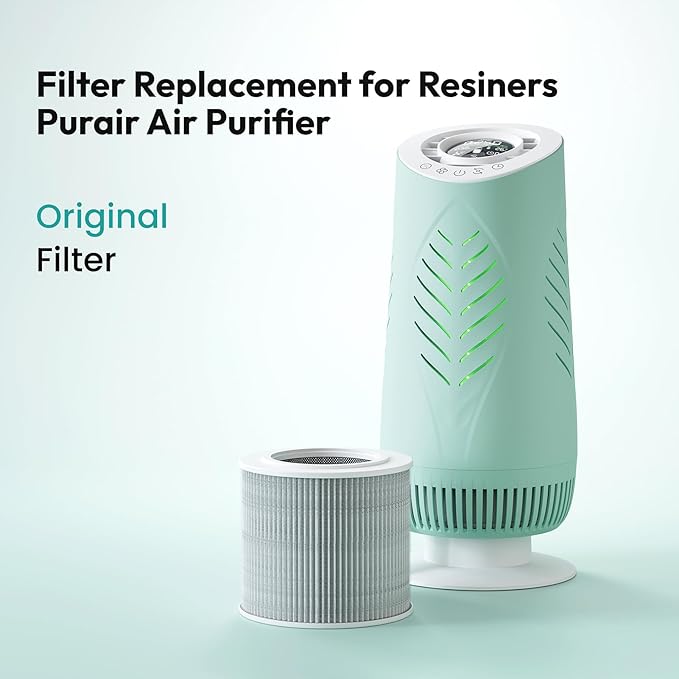 Resiners 1 Pack Replacement Filter for Purair Air Purifier, 2-in-1 Resin Air Purifier Replacement Filter, H13 True HEPA Replacement Filter, SGS Certified, Epoxy Resin Tools Resin Accessories Supplies