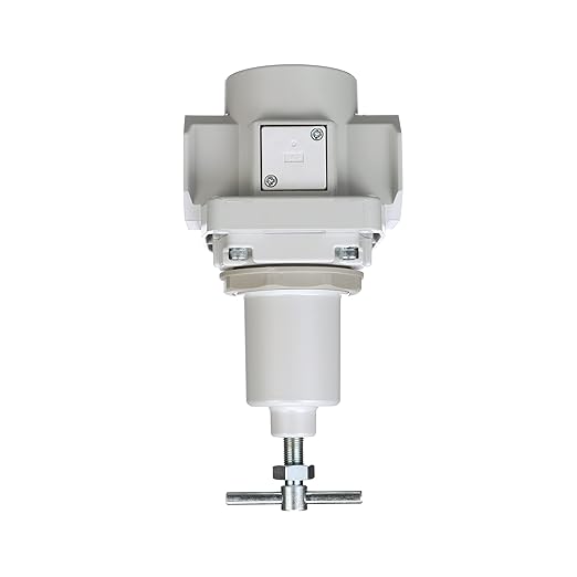 PneumaticPlus SAR Series T-Handle Compressed Air Pressure Regulator (1" NPT)