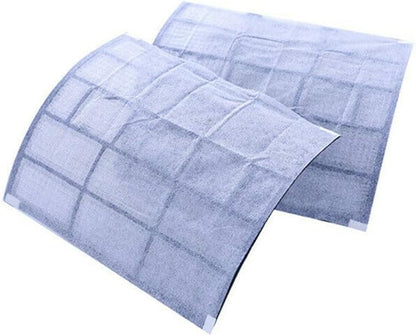 2pcs/Bag Air Vent Filters, Air Filter Material Replacement Air Condition Cleaning Mesh to Stops Most Particles and Dust(2pcs/Bag)