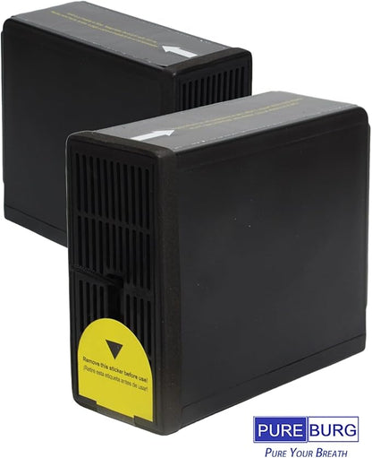 PUREBURG Replacement Filters Compatible with Airthereal Electric Kitchen Waste Composter (R500/R500-V),4-Pack Activated Carbon Air Clean