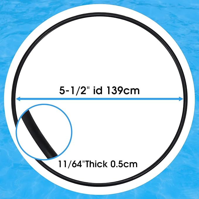 151122 O-Ring Compatible with Pentek Big Blue Pentek Water Filters 152032 4001756 151122-03 151122-27 01019189 Water Filter O Ring (3 Pack)