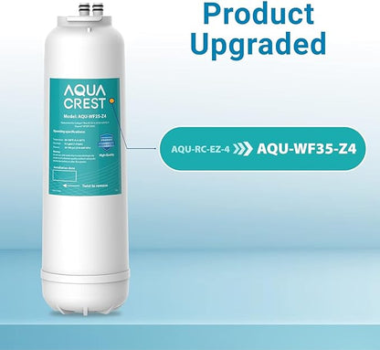 AQUA CREST RC 4 EZ-Change Premium Water Filter Replacement, Replacement for Culligan® RC-EZ-4, IC-EZ-4, US-EZ-4, RC-EZ-3, DuPont® WFQTC30001, WFQTC70001, 2K Gallons (Pack of 2)