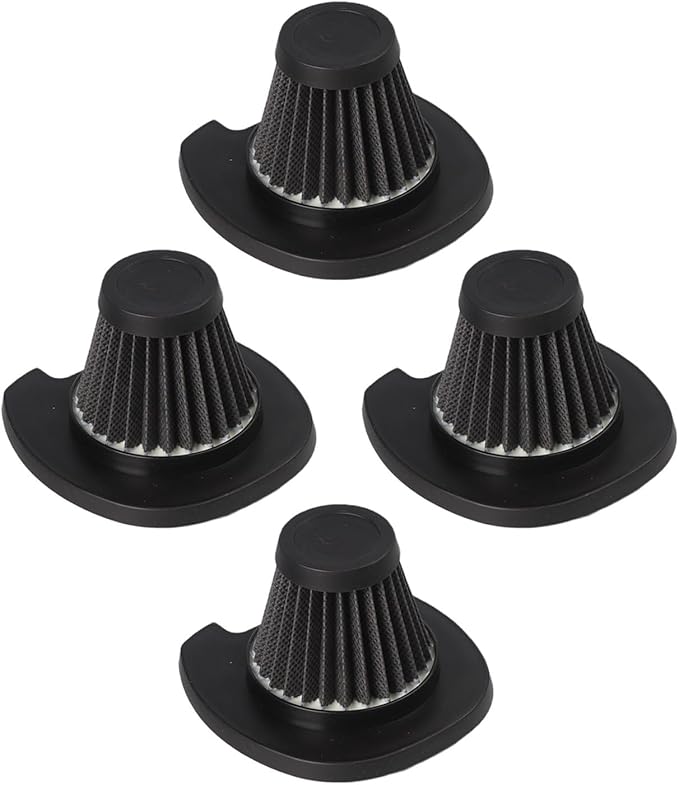 Washable Reusable Vacuum Filters for BLACK for DECKER RC EV1416 3-in-1 Lightweight Corded Upright, Polyester Plastic Foam Replacement Filter Set for Household Dust Reduction, 4 Pieces(4* Filters)