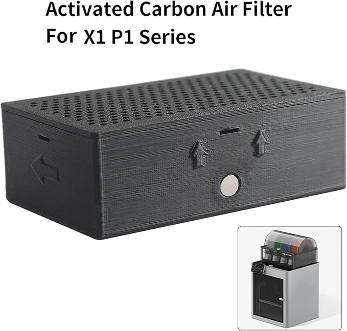 Active Carbons Air Filter Effective Airbornes Removal for Lab P1 3D Printing Harmful Substance Absorption