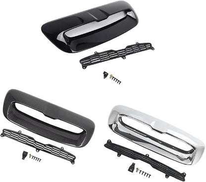 51132756095 51132757694 51232752275 Compatible For Mini And Cooper S R55 R56 R57 R58 R59 2007-2013 Hood Air Intake Vent Scoop Kit(Chrome)