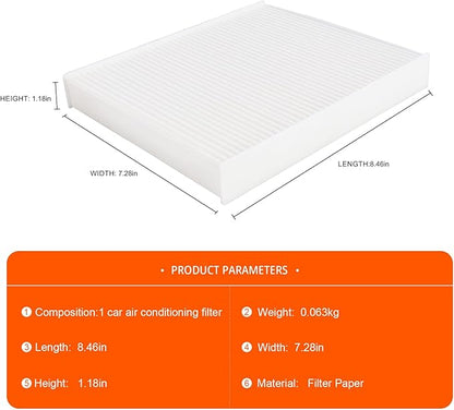 Original Equipment Manufacturer Cabin Air Filter Compatible with Lexus ES250, Toyota Rav4 Prime Sienna Venza C21471