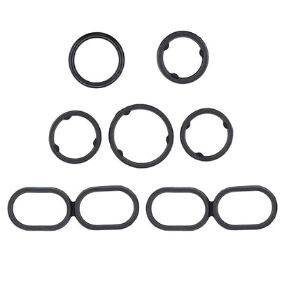 Engine Oil Filter Housing O Ring Seal Kit 68191356AA Replacement for Dodge Jeep Chrysler Ram 1500