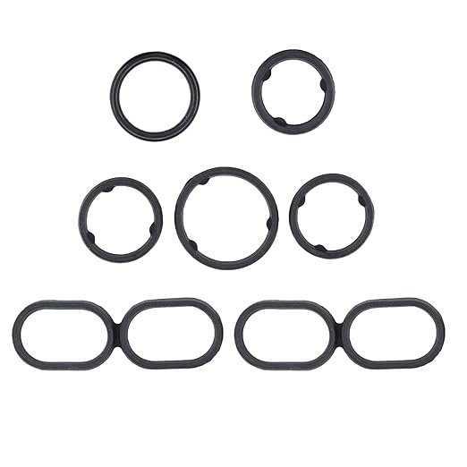 Engine Oil Filter Housing O Ring Seal Kit 68191356AA Replacement for Dodge Jeep Chrysler Ram 1500