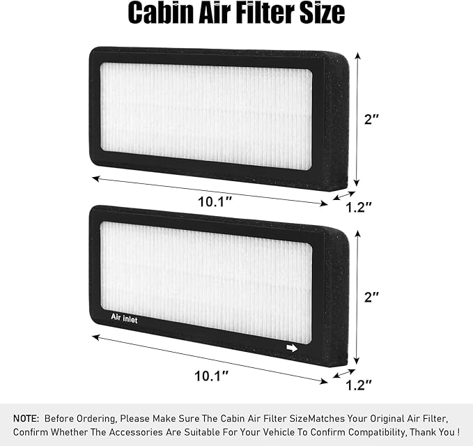 CF11920,Cabin Air Filter with activated carbon particle for Ford,2013-2018 C-Max,2018-2019 Ecosport,2013-2019 Escape,2012-2018 Focus,2017-2022 GT,Transit Connect.Lincoln,Corsair,MKC.