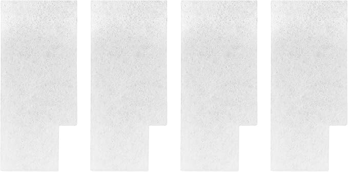 Vacuum Replacement Filter Pad for Hoover Windtunnel Vacuums, Compatible with EnviroCare 245 Premium Replacement Secondary Filter - 4 Pack