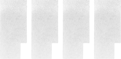 Vacuum Replacement Filter Pad for Hoover Windtunnel Vacuums, Compatible with EnviroCare 245 Premium Replacement Secondary Filter - 4 Pack