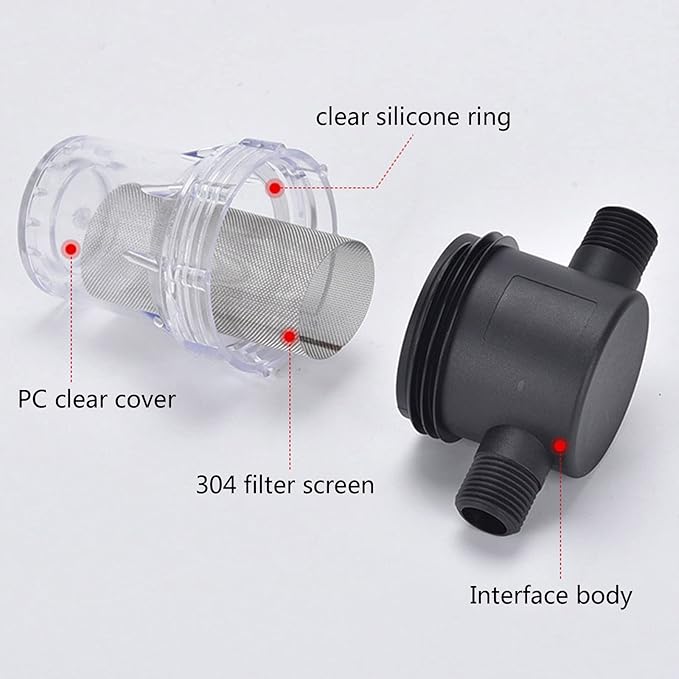 2 Inch 20/40/80 Strainer Water Filter Irrigation Filter Gardening Water