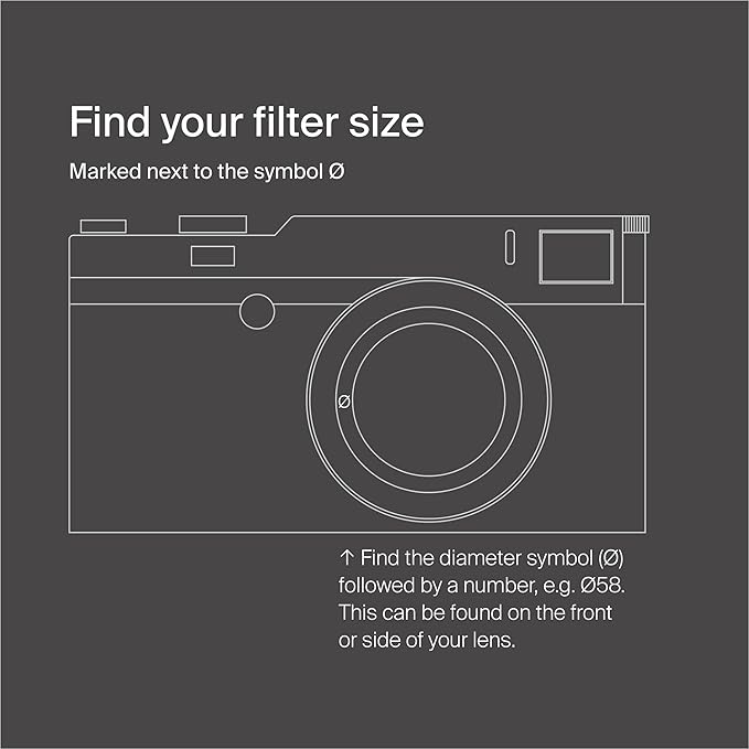 Urth 49mm Ethereal Black Mist ¹⁄₁ Diffusion Lens Filter (Plus+) - Cinematic Effect, 20-Layer Nano-Coated Light Dispersing Particles