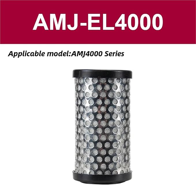 1pc Vacuum Water Droplet Separator Vacuum Pipeline Filter Negative Pressure Filter Element AMJ AMJ3000-03B(AMJ-EL4000)