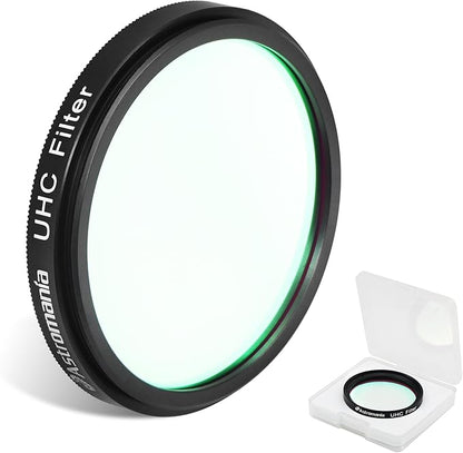 Astromania 2" UHC (Ultra High Contrast) Filter - Superb Views of The Orion, Lagoon, Swan and Other Extended Nebulae