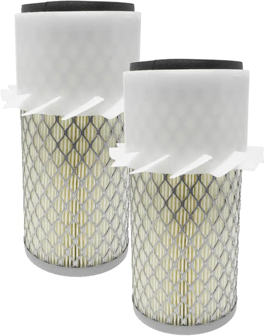 2PK Air Filter Replacement for Kubota 70000-11221 15221-11220 15222-11224